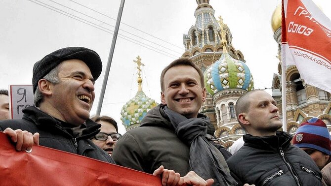 Оппозиция на марше. Фото из открытого источника publikatsii.ru