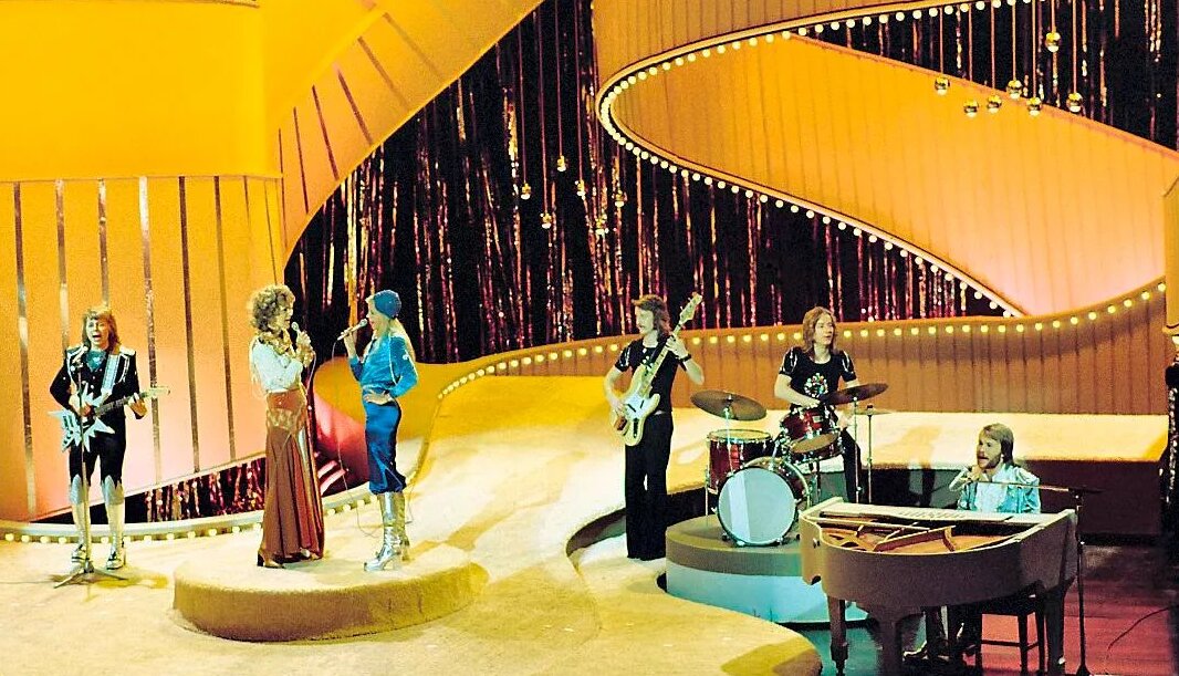 Abba. Evrovision 1974.