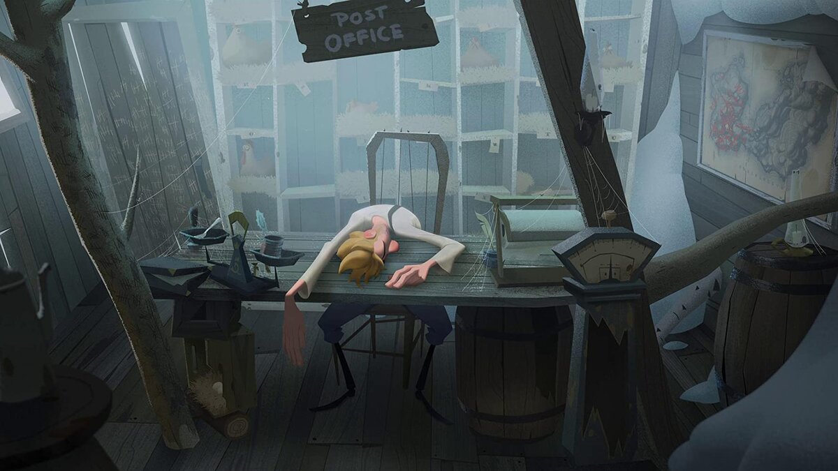 Мультфильм буквально начинается со сплошного уныния