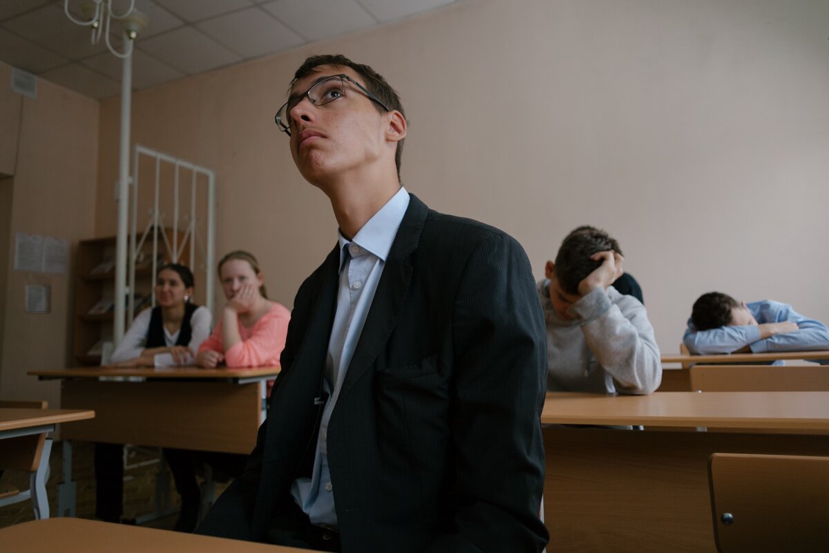 Марк в классе коррекционной школы/Фото: Аня Марченкова для Фонда Ройзмана