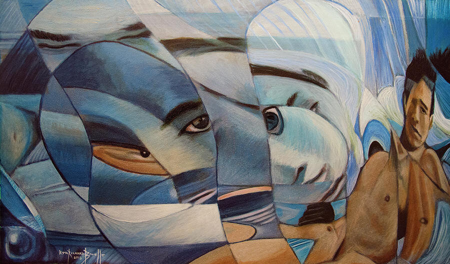 Представление о шизофрении. Художник Рон Ричард Бавьелло