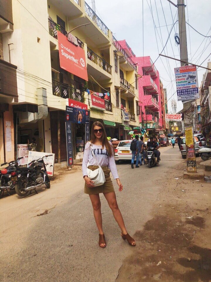 New Delhi. Indian Street.