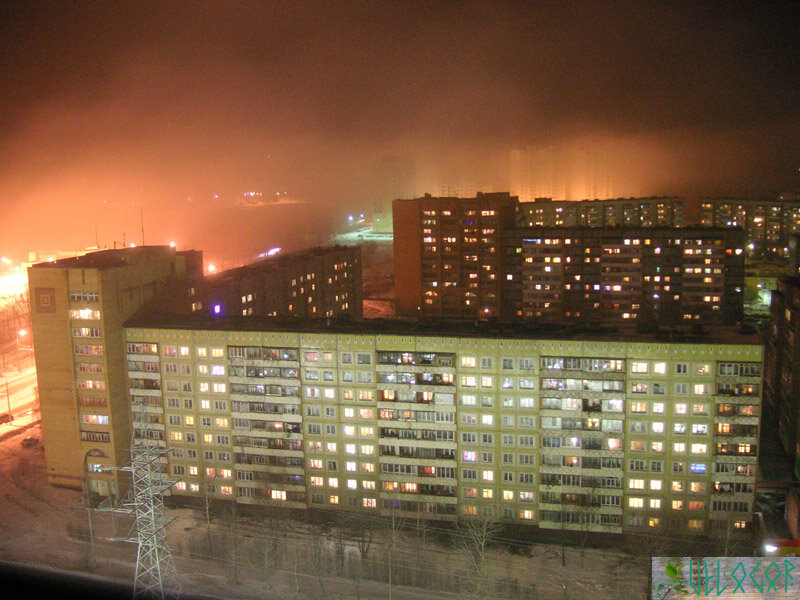 Калуга. Ночной Правый берег