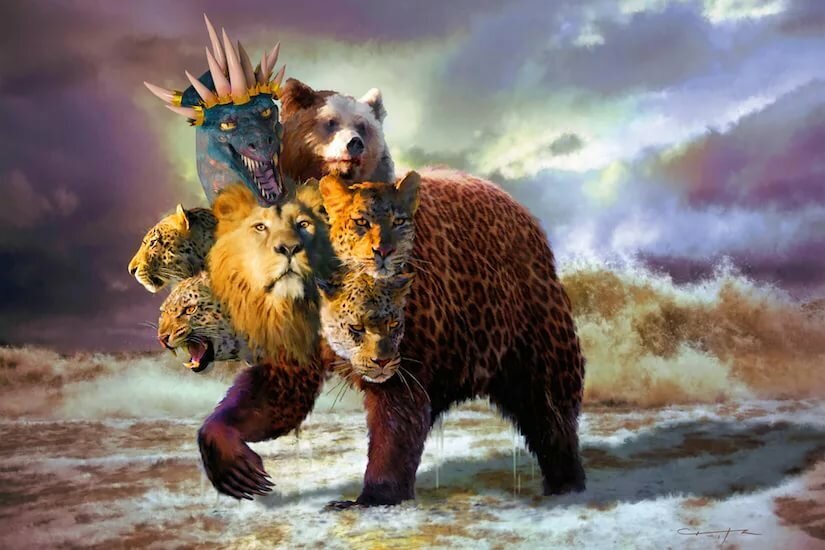 Что говорится и как выглядит "Первый зверь" из библии