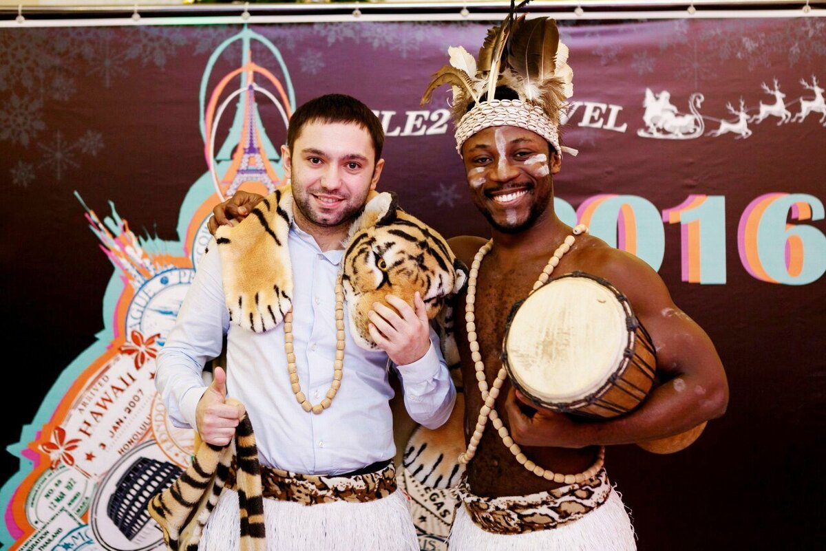 Афро-шоу на мероприятии