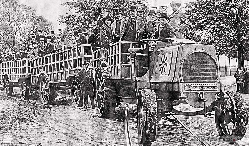 Испытания первого NAG «Durch» в Берлине, 1903 г Фото: Грузовик Пресс