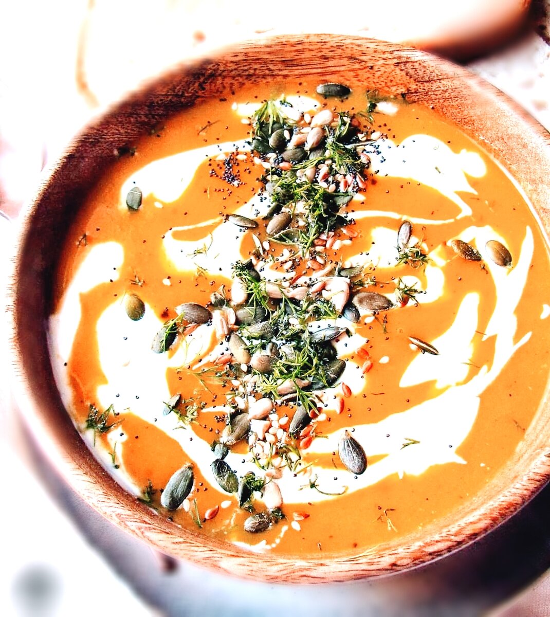 Тыквенный нежный крем-суп