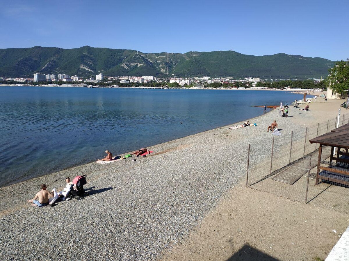 Пляж "Багамы". Геленджик