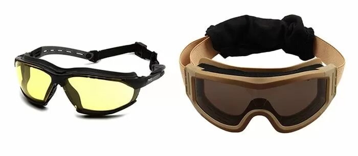 Качественные страйкбольные очки – вопрос безопасности. Пластиковый шарик способен нанести вред при попадании в лицо, особенно в глаза. Отнеситесь к выбору этого девайса ответственно. Изучите предложенную здесь информацию, чтобы приобрести именно то, что гарантирует игру без травм.

