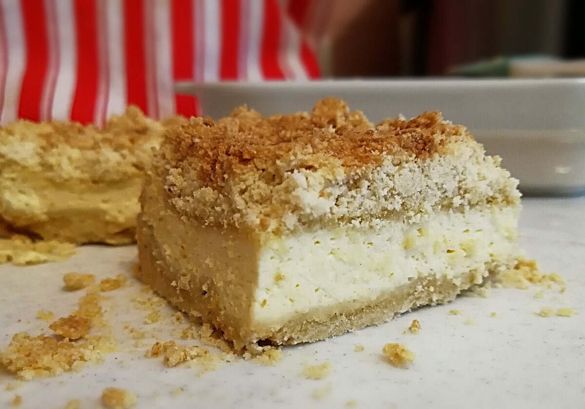 королевская ватрушка в разрезе