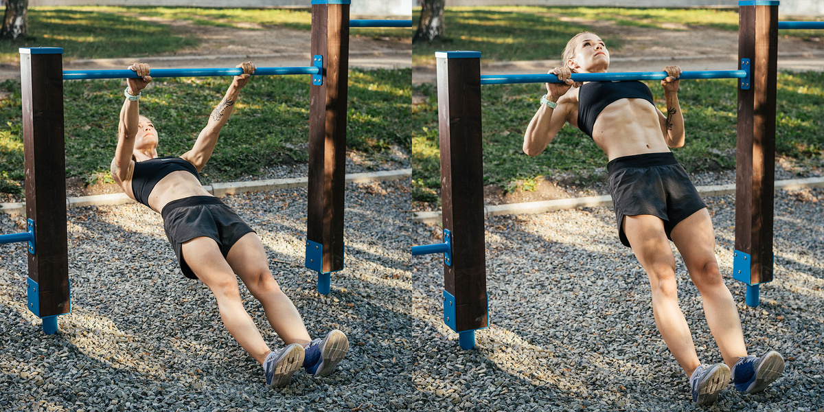 австралийские подтягивания