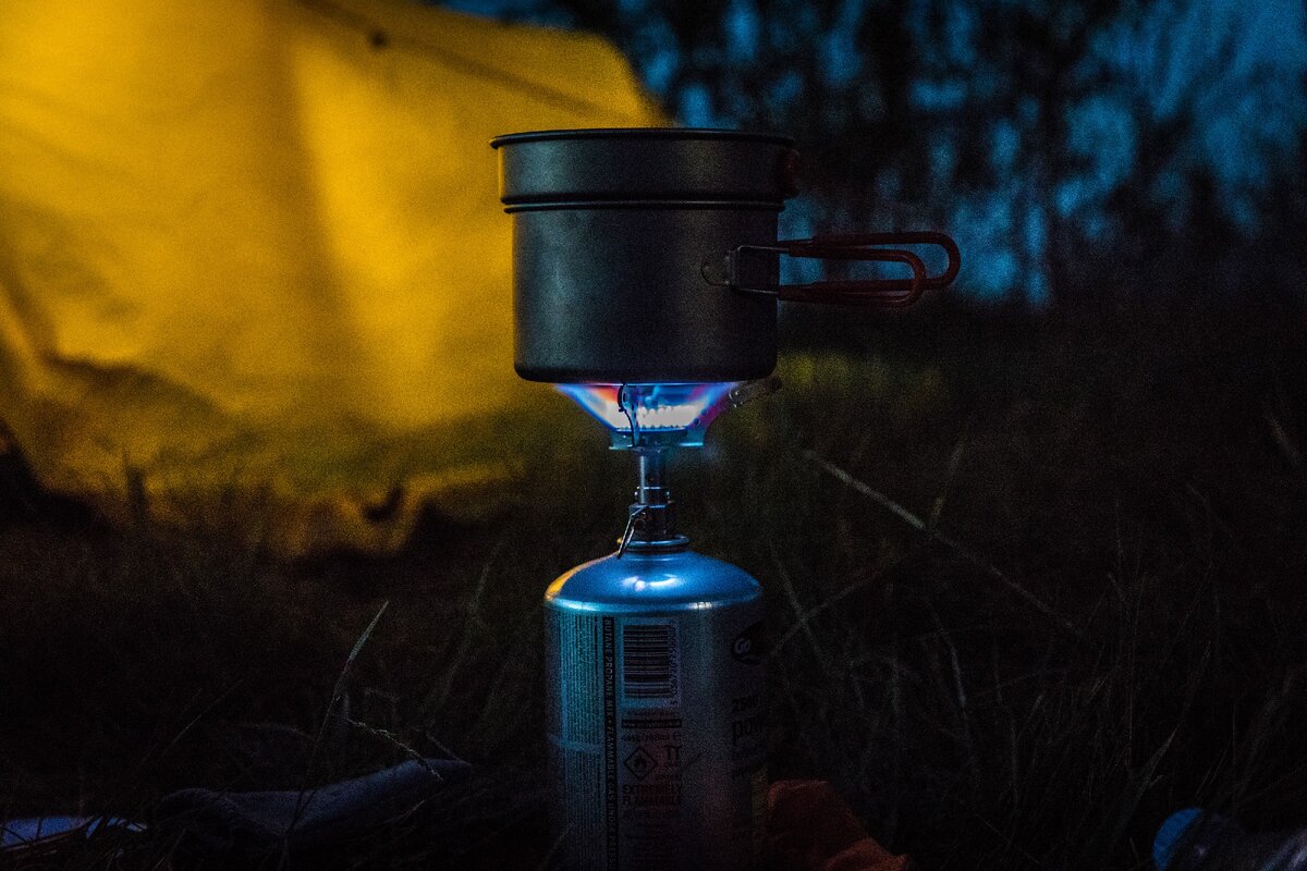 Горячий чай на привале первое дело