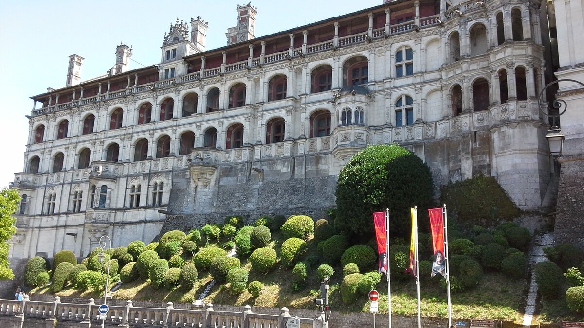 Замок Блуа, крыло Франциска I. Фото из личного архива автора