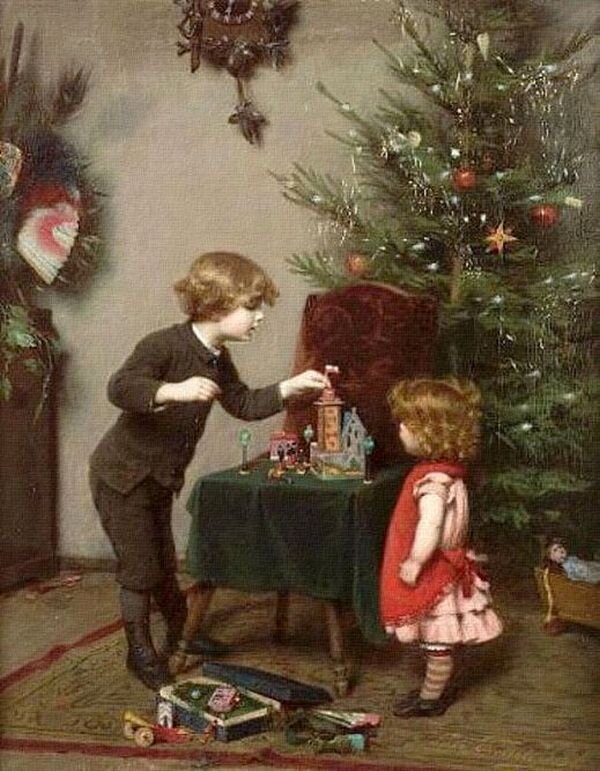 Феликс Эрлих. «Рождество». 1889