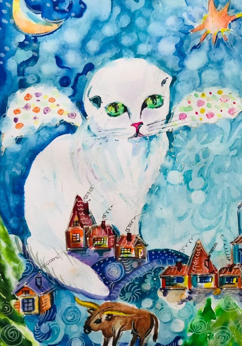 Акварель, бумага, 2020 