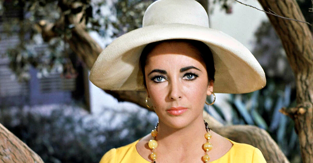 Кадр из фильма "Кулик". Элизабет Тейлор в роли Лоры Рейнольдс