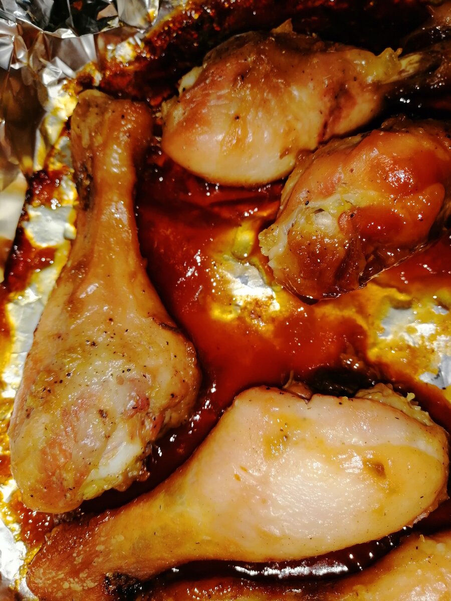 Куриные голени в духовке