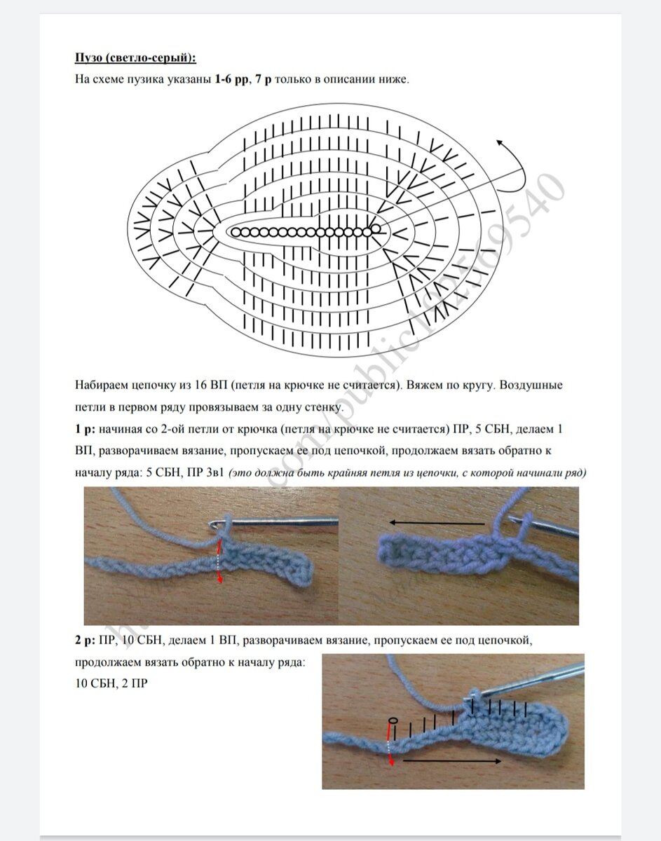 Вязаные крючком пёс и волк из мультфильма «Жил был пес»