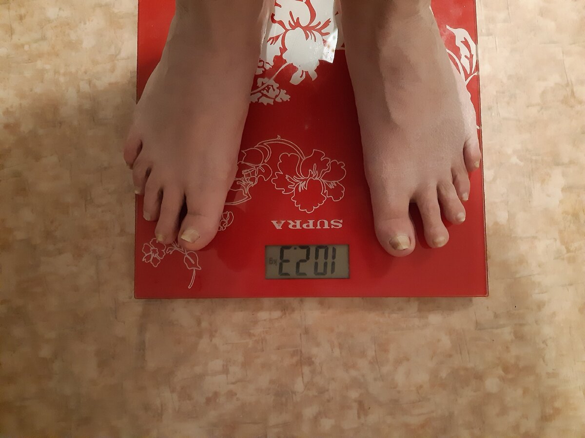 Мой вес на сегодня, 08.02.2021 г.