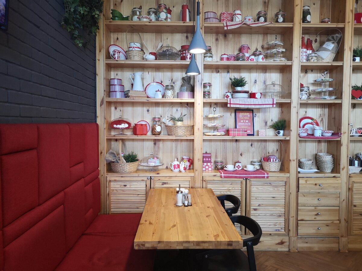 Интерьер кафе "Sugar Mama"