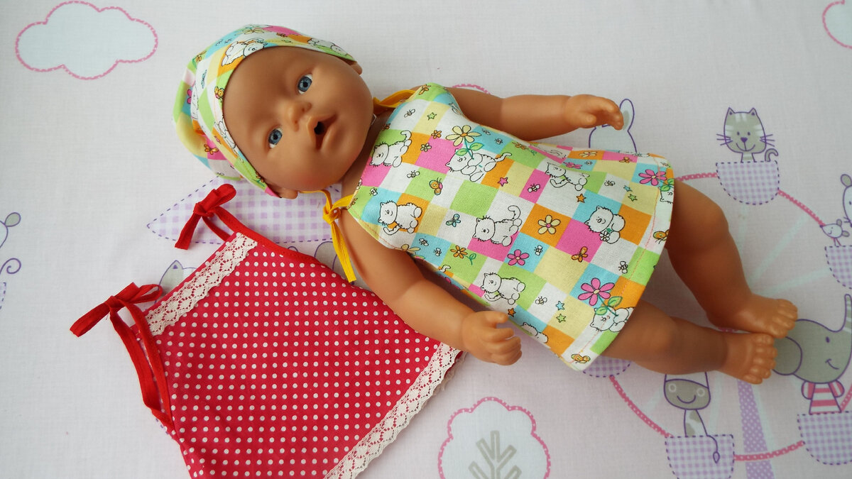 Одежда для куклы беби бон сестрички и baby born