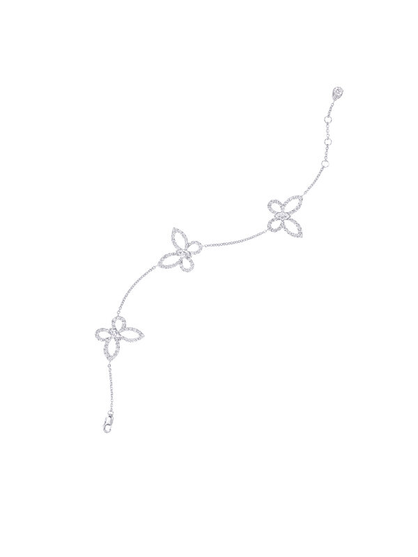 Браслет Graff Butterfly из белого золота с бриллиантами