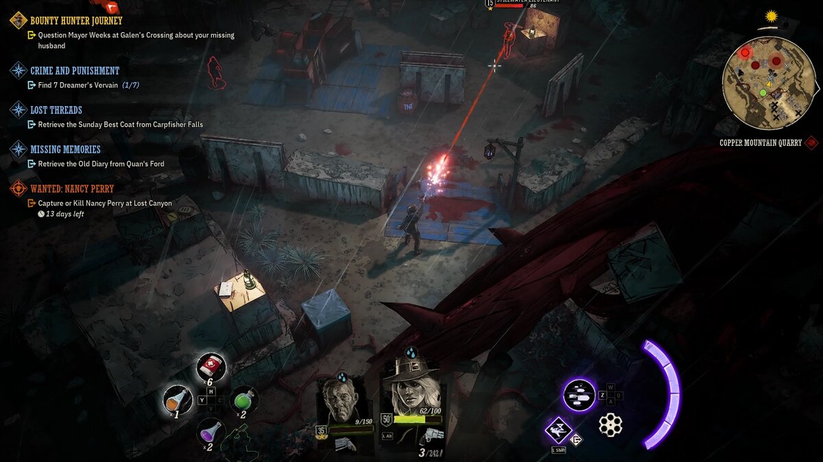 Стрельба в игре простая: садимся за укрытием, стреляем в высунувшихся врагов. Впрочем, иногда бывают случайные промахи