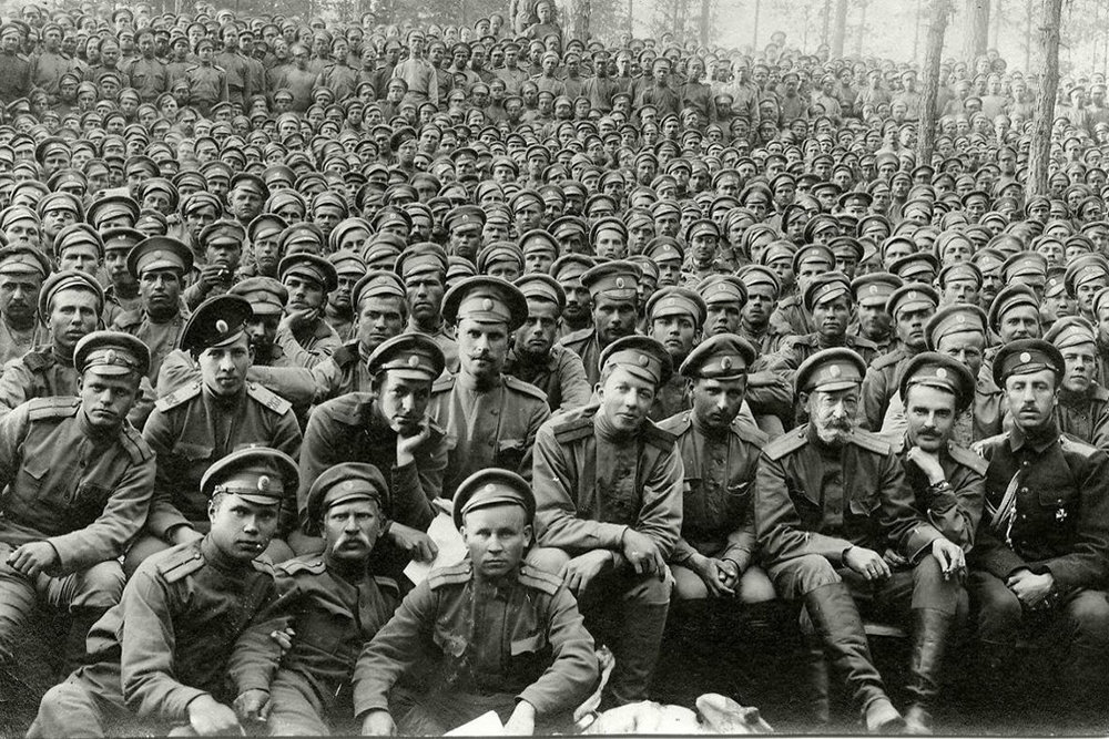 Русские войска времен Первой Мировой войны