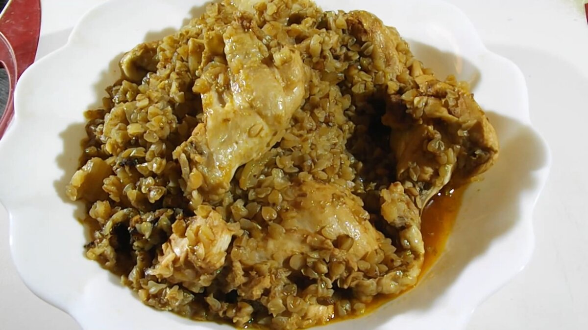 Гречка с Курицей в Мультиварке 🐔 