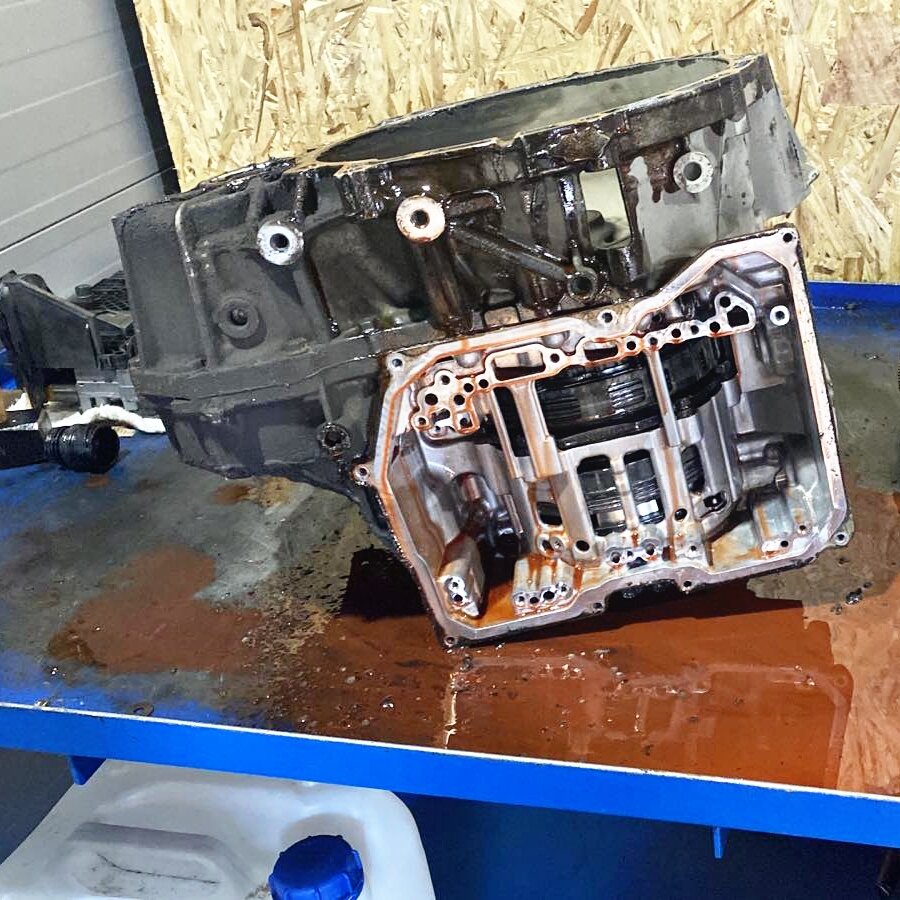 Утечка антифриза в коробку Volkswagen Polo