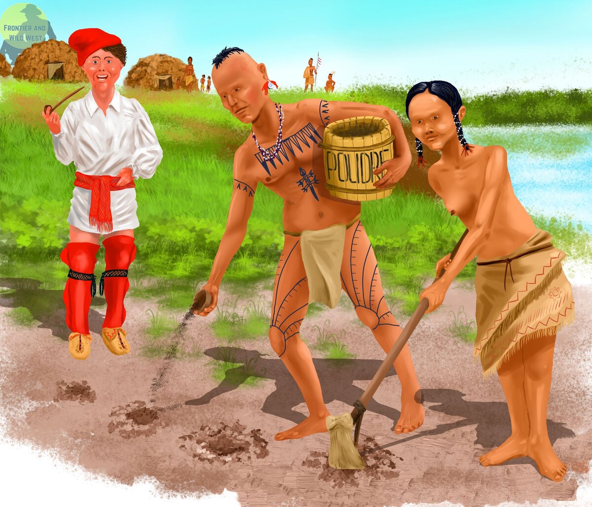 Французская шутка над миссури. 