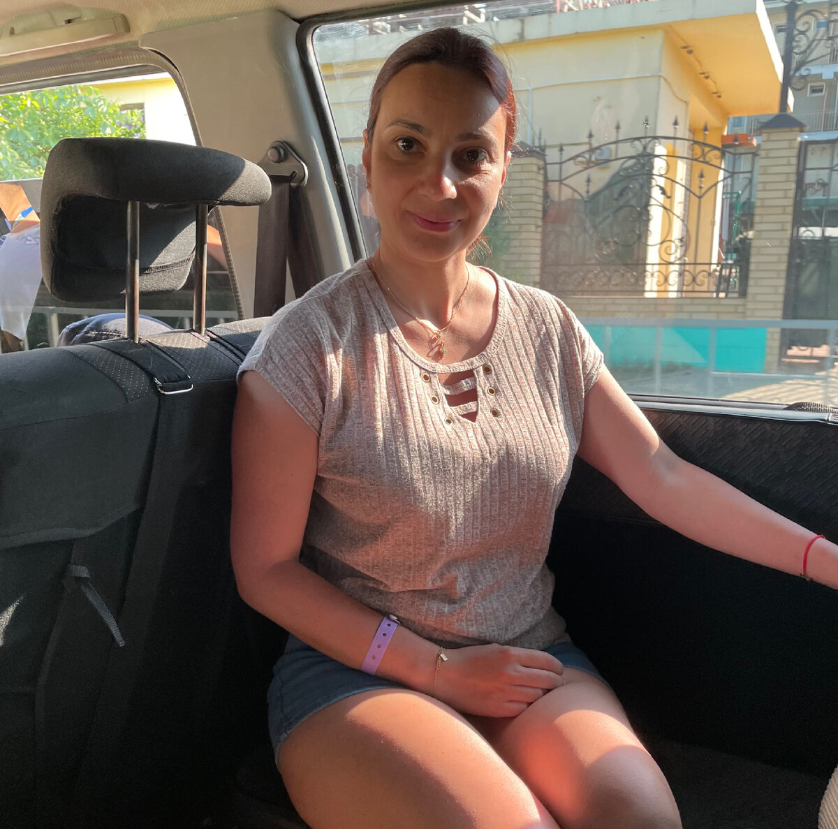 Наши места в машине 