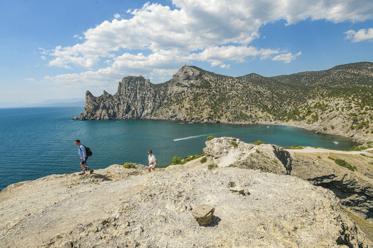 Хайкинг Крым море