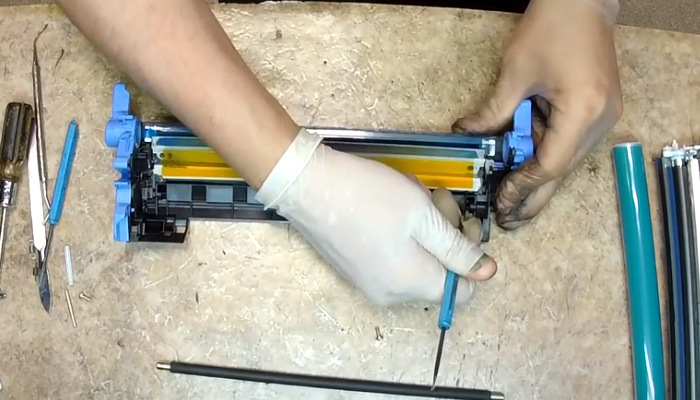 Фото 28. Очищенный бункер