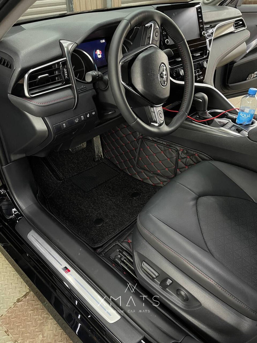 Коврики из экокожи на Toyota Camry XV70 ( GR Sport )