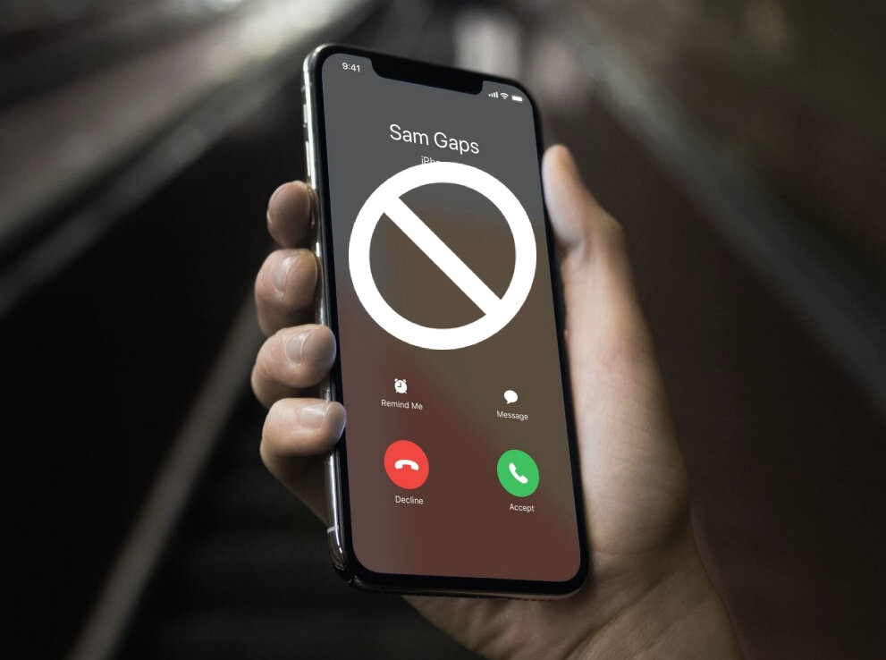 Как заблокировать звонки на iPhone?