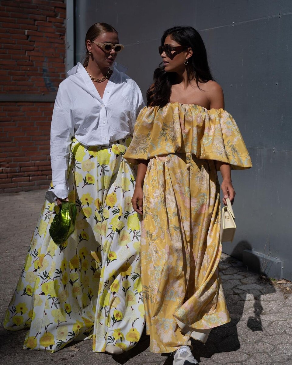    Платье в цветок@vivianhoorn