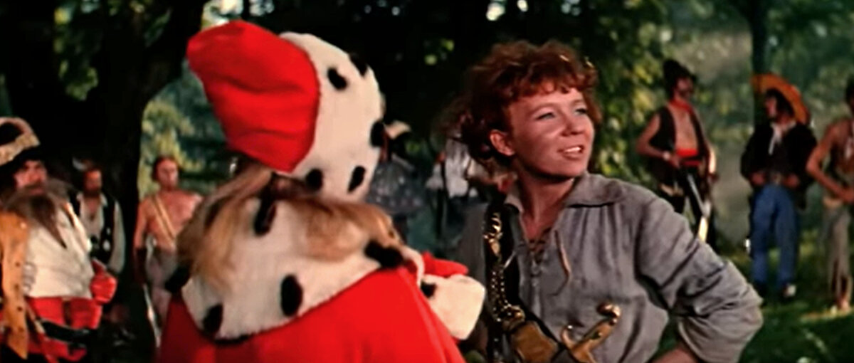 Кадр из кинофильма "Снежная королева", 1966 г., режиссер Геннадий Казанский, сценарист Евгений Шварц, композитор Надежда Симонян (скриншот)