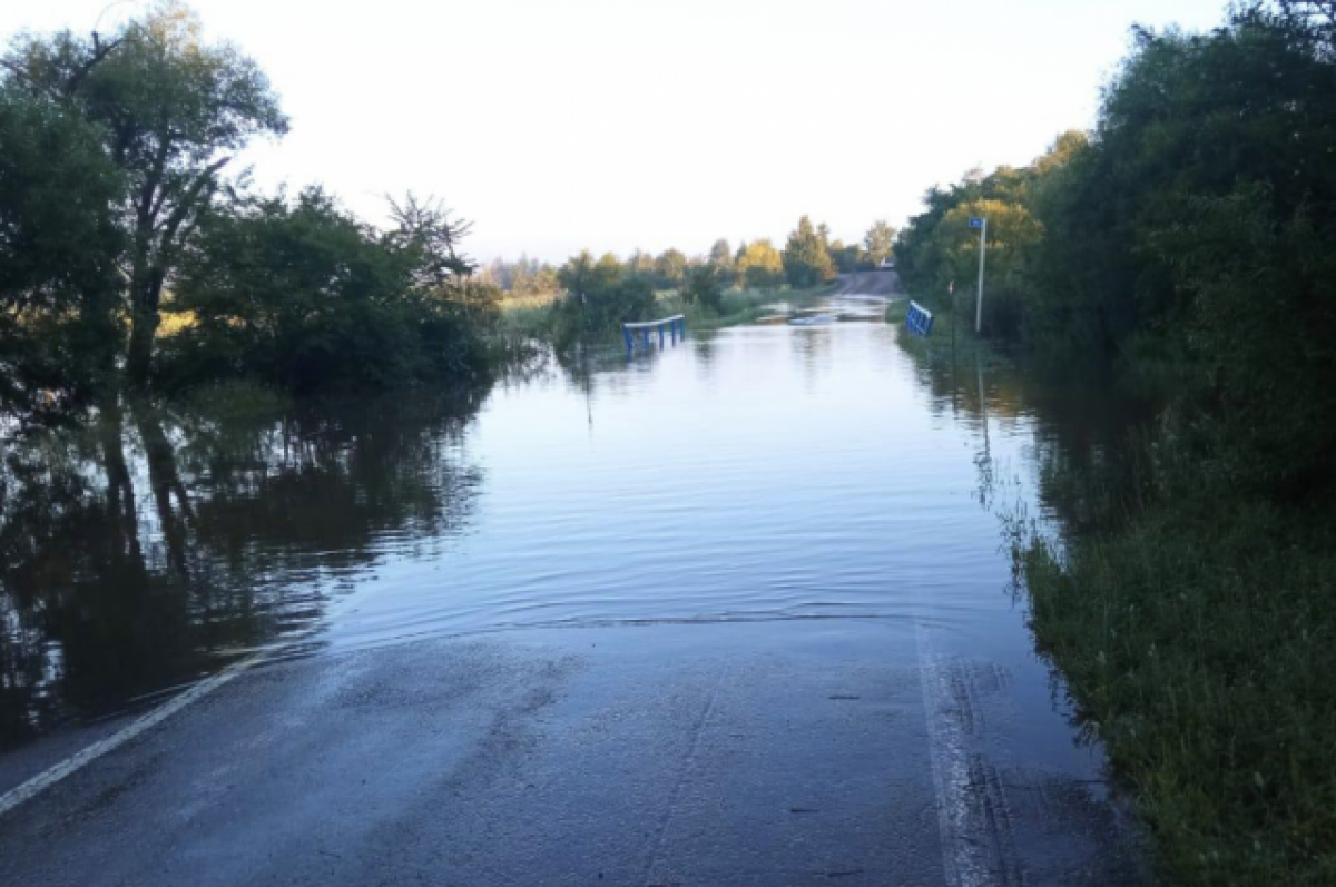    Трудная паводковая ситуация фиксируется в Яковлевском районе Приморья