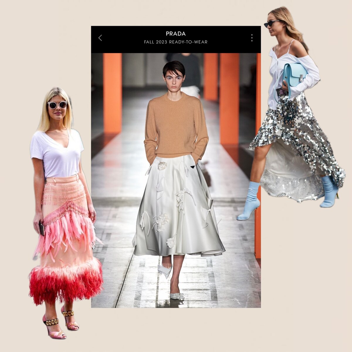 фото Vogue Ranway и Pinterest, коллаж составлен автором