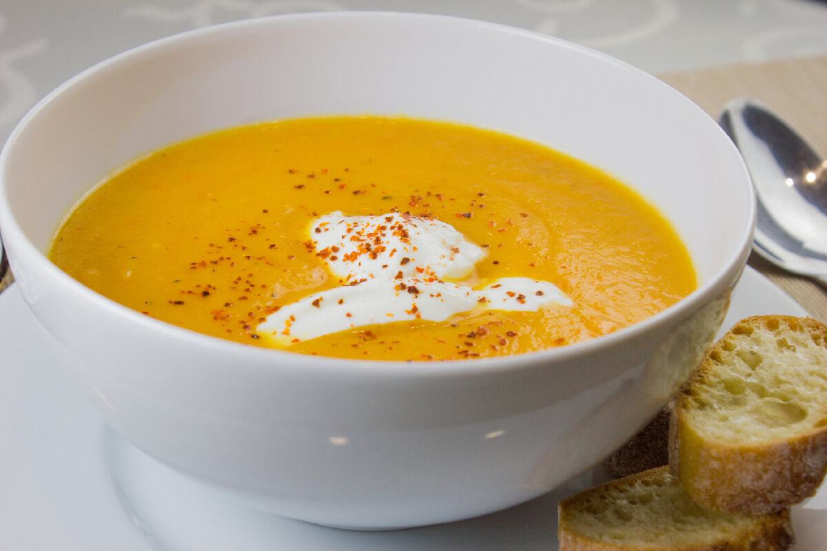 Морковный суп