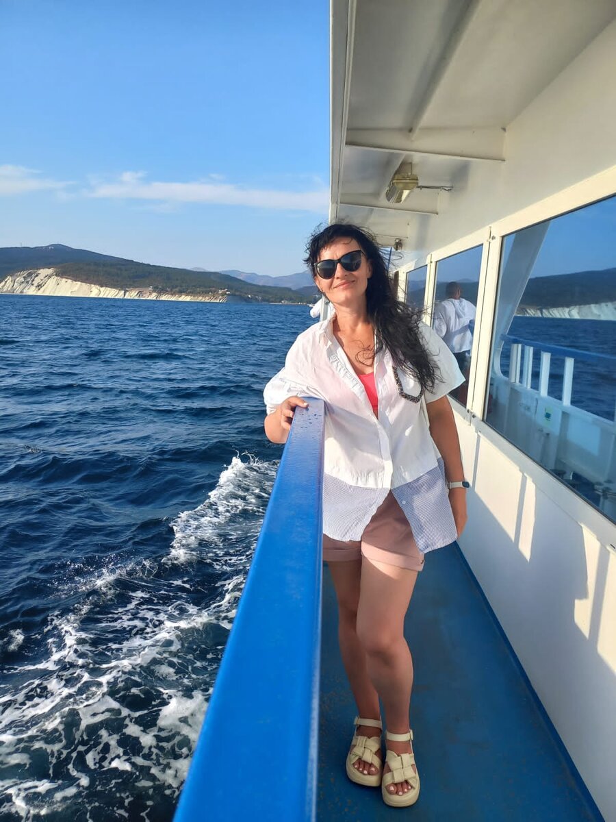 На теплоходе "Ривьера"