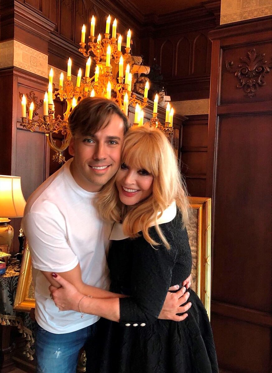 Максим и Алла (источник: instagram.com/maxgalkinru)