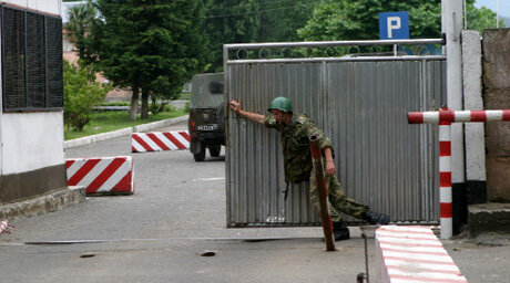 Фото 2. Контрольно-пропускной пункт
