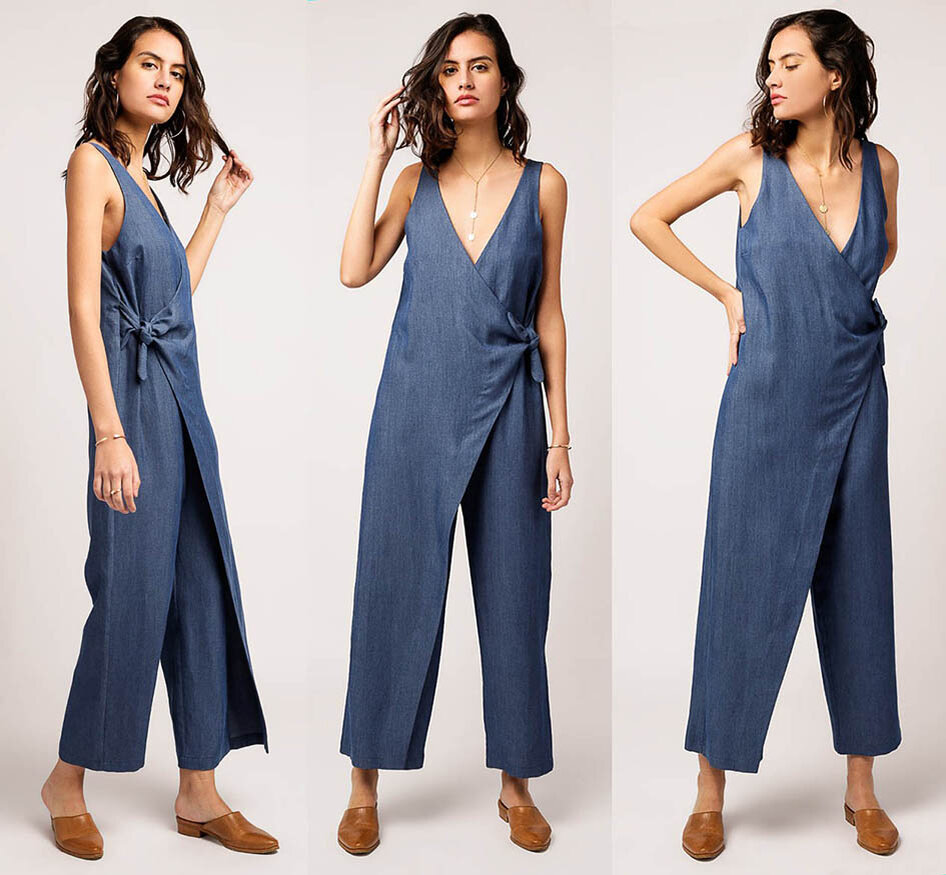 Летний полукомбинезон женский фото