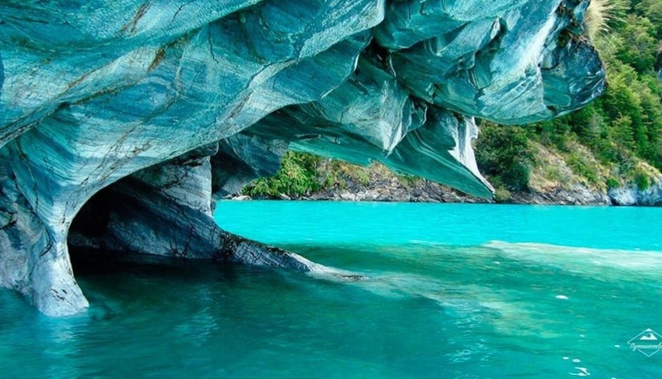 Мраморная пещера, Чили. 