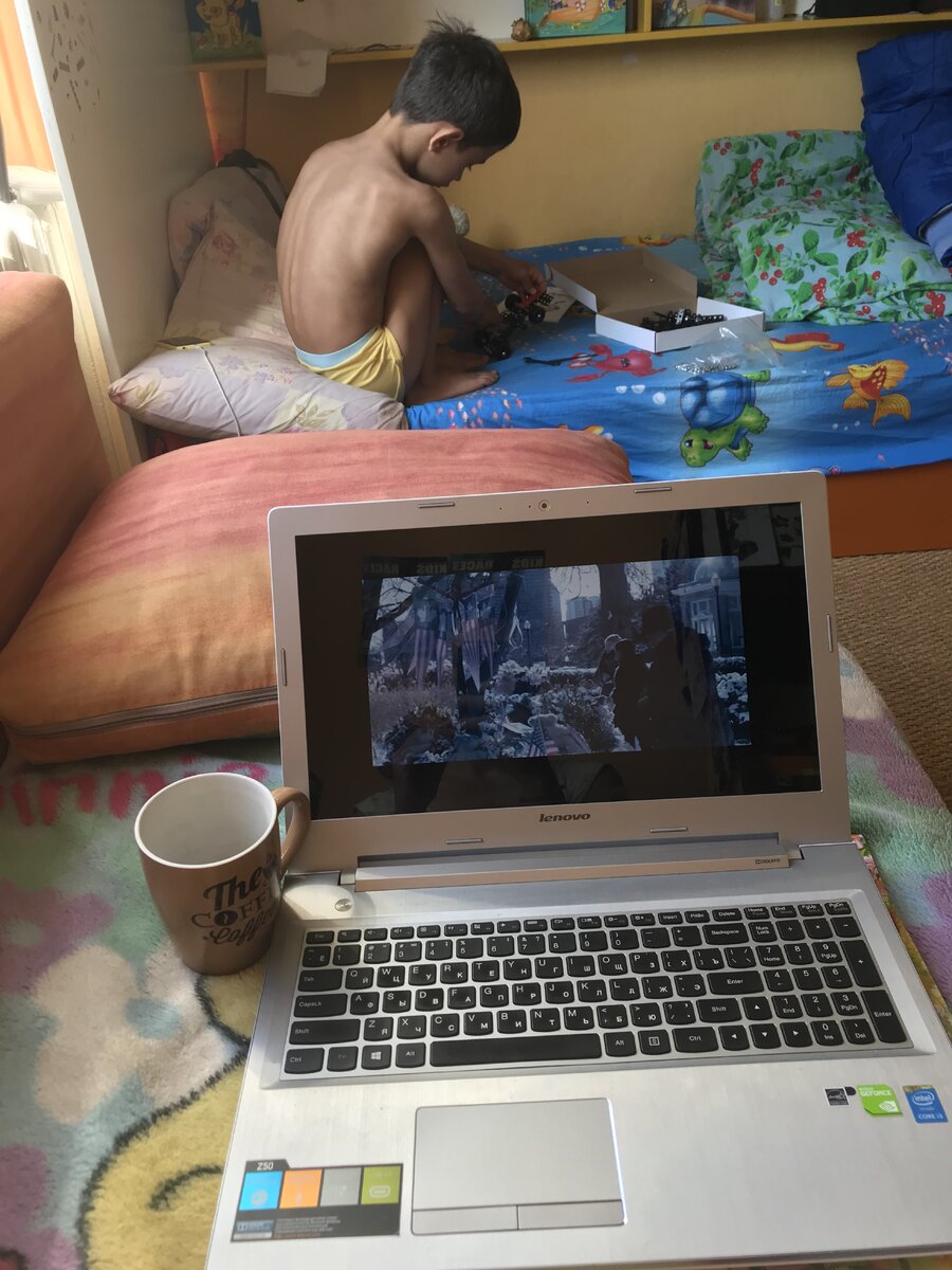 Утро в разгаре.