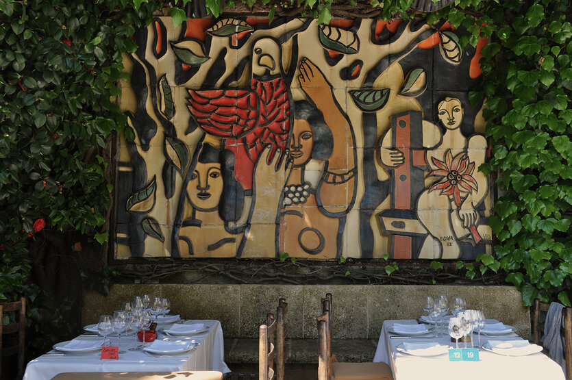Мозаика, Фернан Леже, 1952, Colombe d’Or