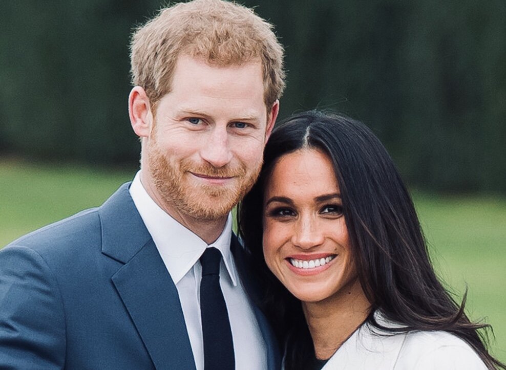 Знаменитости, королевская семья, принц Гарри и Меган Маркл 