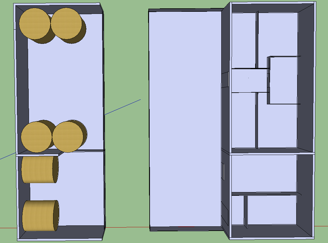 Проект свинарника общий план.